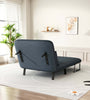 39″ Convertible Chair Bed, Tri-Fold Sofa Bed with Adjustable Backrest & Pillow, Leisure Chaise Lounge Couch with Sturdy Iron Frame for Home & Office, Comfortable Sleeper Chair - Stylish Furniture for Every Home