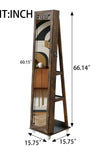 Fashion Simple 360° Swivel With Led light Jewelry Cabinet - Stylish Furniture for Every Home