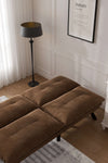 Leatehr Feeling Brown Convertible Folding Modern sofa Bed - Stylish Furniture for Every Home