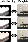 Vanity Desk with Mirror and Lights, Makeup Vanity with Drawer & Storage Cabinet, 3 Adjustable Lighting Colors, Dressing Table with Open Shelves for Bedroom, Dressing Room, Black - Stylish Furniture for Every Home