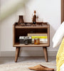 Pure Solid Wood Bedside Cabinet Modern Simple Nightstands European Beech Bedside Cabinet Nordic Bedroom Solid Beech Storage Cabinet 0.4m - Stylish Furniture for Every Home