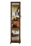 Fashion Simple 360° Swivel With Led light Jewelry Cabinet - Stylish Furniture for Every Home