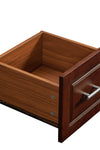 54 inch Portable Wooden Kitchen Island Cart Large Capacity with 3 drawers Drop-Leaf Table Spice Rack & Towel Rack for Small Spaces. - Stylish Furniture for Every Home